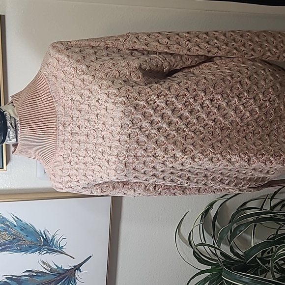 Knox Rose Chunky cable knit turtle neck sweater - Picture 2 of 12